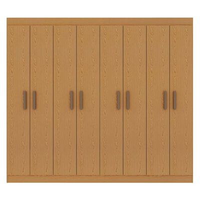 Imagen 1 del producto Closet Vekkahome Magnus 8 Puertas Café Claro