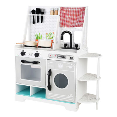 Cocina De Madera Gamepower Gris/Calipso con Accesorios