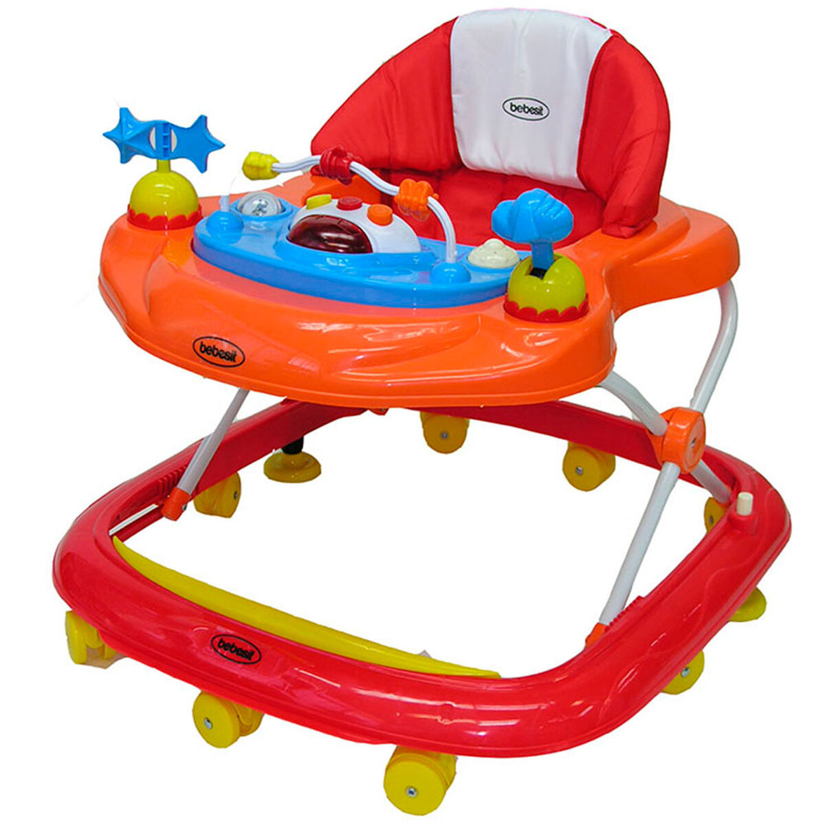 Andador Musical Airbus Naranja Bebesit