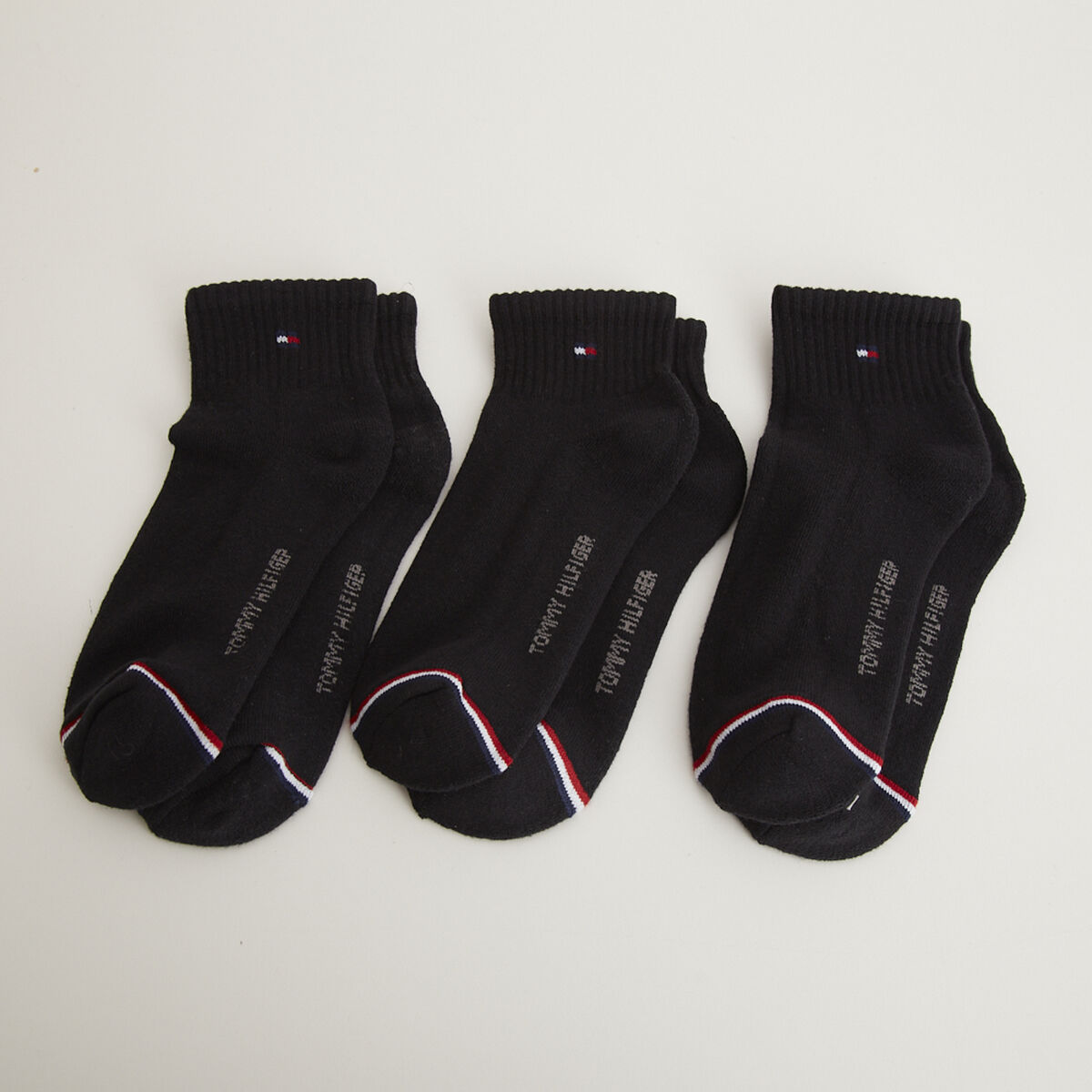 Tripack Calcetines Tommy Hilfiger Quarter 3P