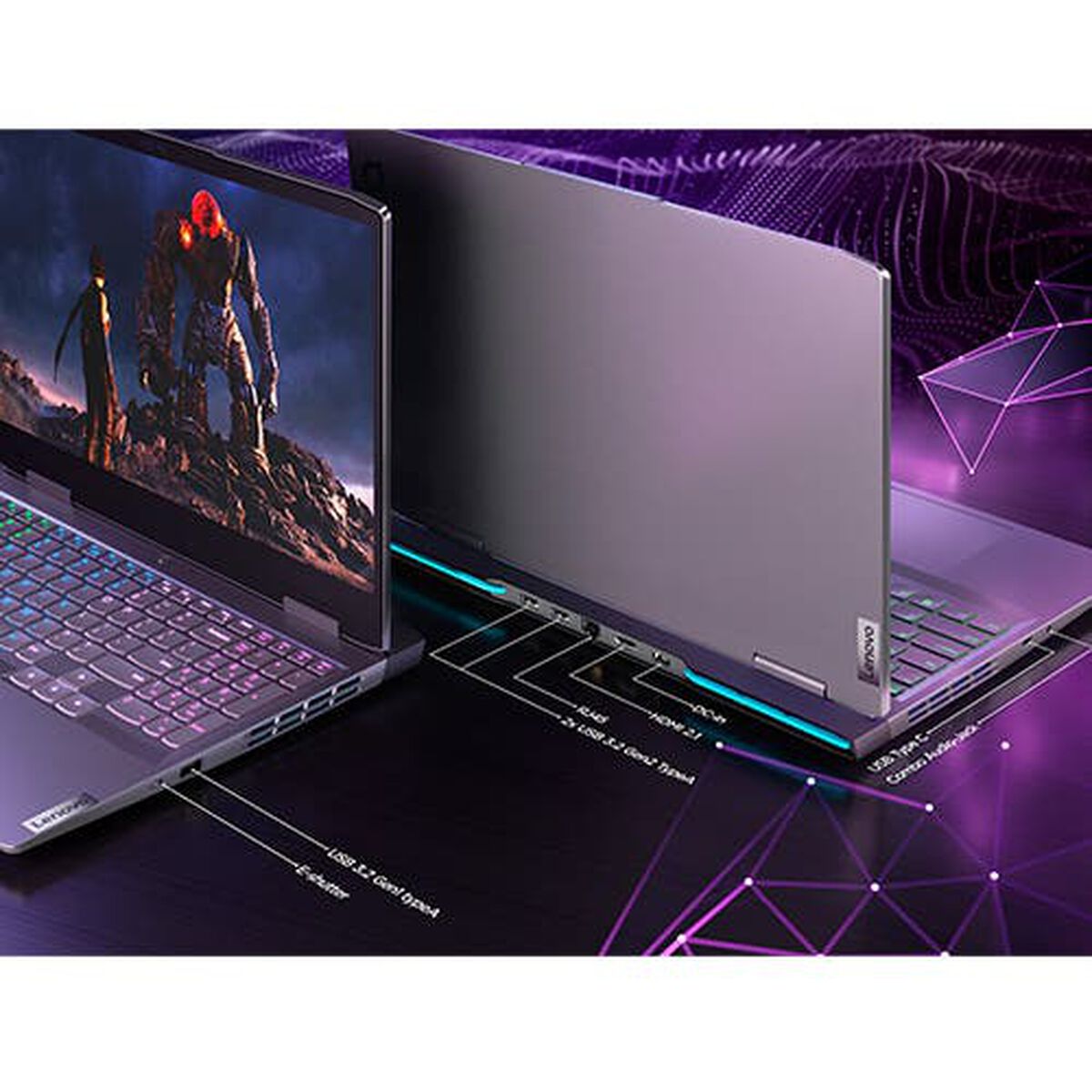 Notebook Gamer Lenovo LOQ 15IRH8 Core i7 16GB 512GB SSD 15,6" NVIDIA RTX4060