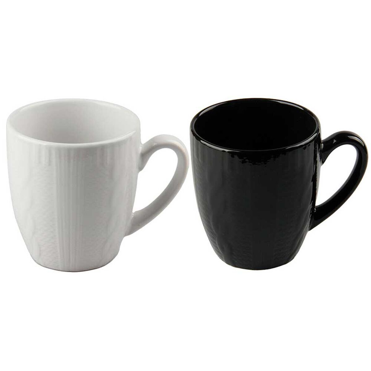 Combo Cocina a Gas Mademsa MV 220 T 4 Quemadores + Set 2 Mugs Zibel MG-0476 Blanco Negro + Juego de Cubiertos Casanova K-1050 16 Piezas