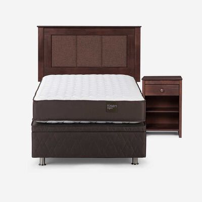 Imagen 1 del producto Boxet Rosen 1 Plaza Ergo T + Respaldo + Velador