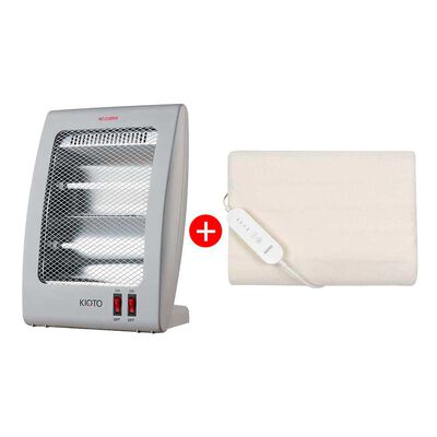 Imagen 1 del producto Combo Calefactor Kioto CC2502 + Calientacama CY1 1 Plaza