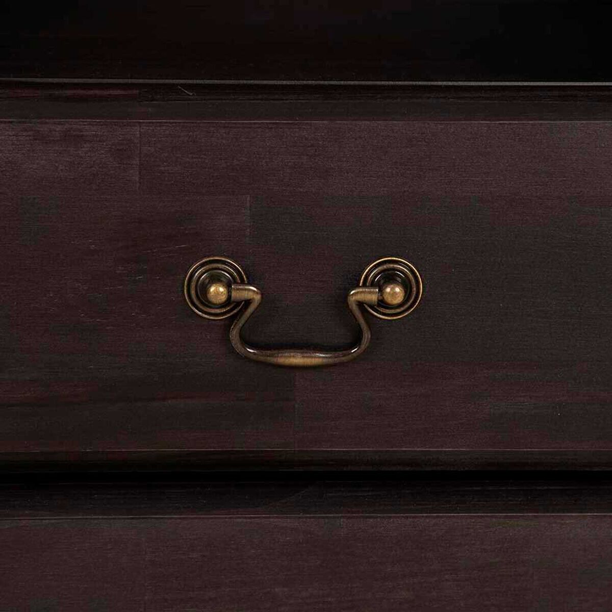 Velador CIC Indo 2 Cajones Negro