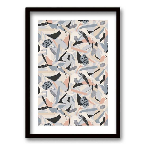 Cuadro Decorativo Retela Concreto 40 x 30 cm