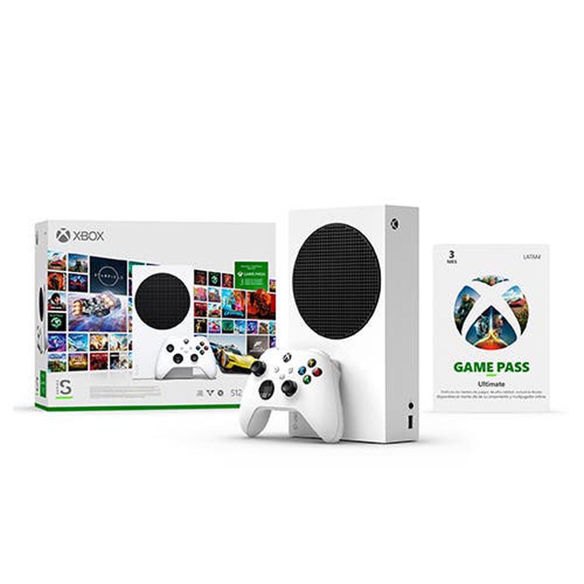 Consola Xbox Series S 512GB + Game Pass