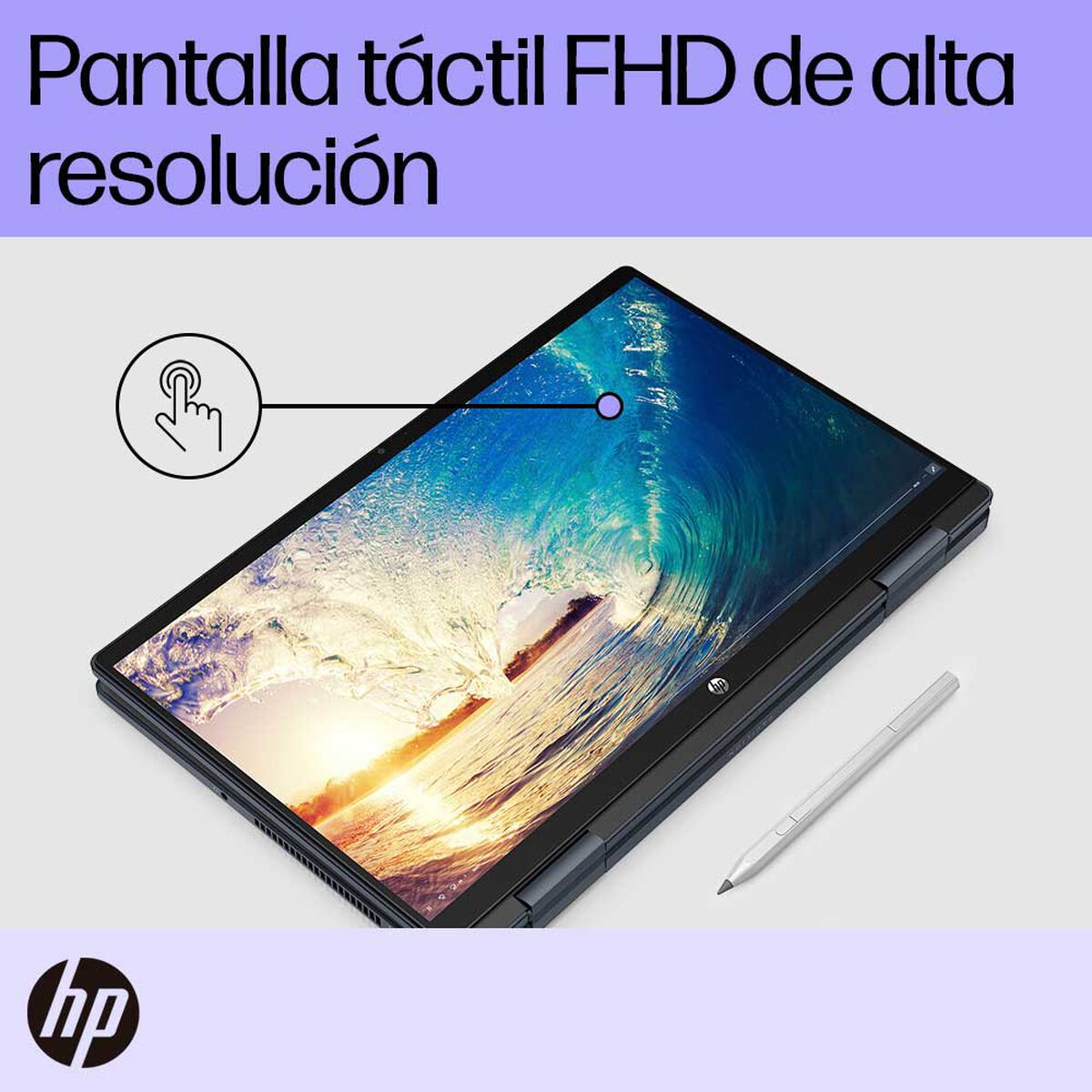 Notebook HP 14-ek0008la Core i5 12° 8 GB de RAM DDR4-3200 MHz (integrada) 512GB 14" Integrada