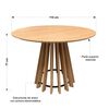 Mesa de Comedor Amuv Redonda