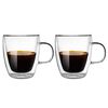 Set 2 Tazas de Vidrio Doble Pared Simplit 350 ml