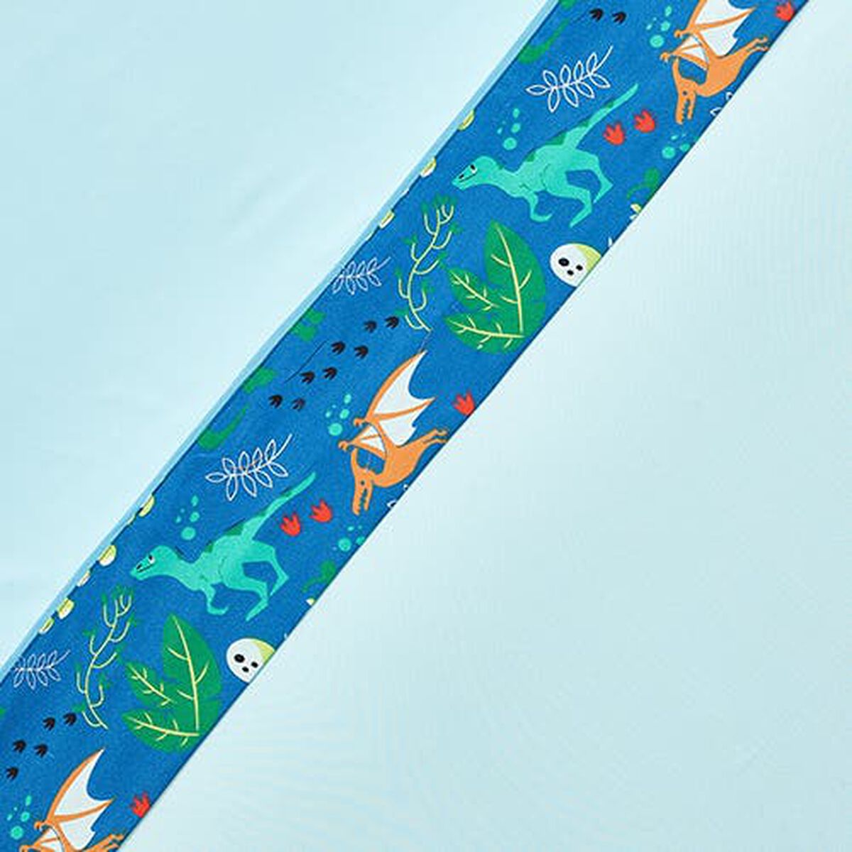 Juego de Sábanas Casa Linda 1,5 Plazas Kids Dino Azul Celeste