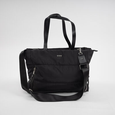 Cartera Tote Negro Mujer Icono