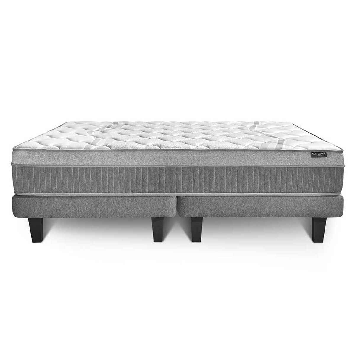 Cama Europea Cannon Base Dividida 2 Plazas Euro Calm
