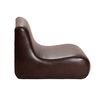Sillón Bodevir Komodo PU 1 Cuerpo Chocolate 