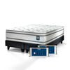 Cama Europea Flex King Majesty + 2 almohadas