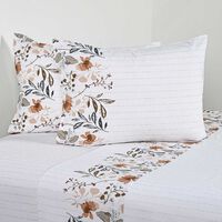 Juego de Sábanas Estampado Elements & Co 200 Hilos King Autumn