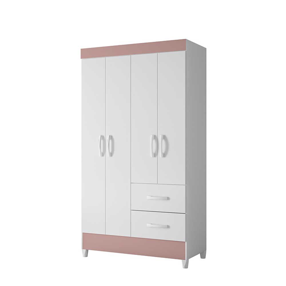 Clóset Vekkahome Mobi 4 Puertas 2 Cajones Blanco