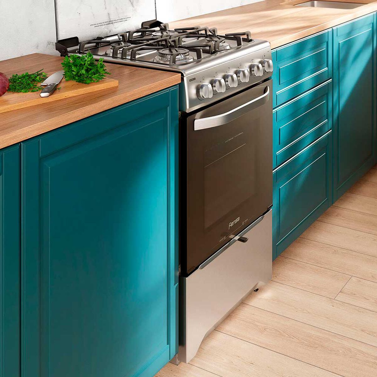 Cocina a Gas Fensa F 2606 T 4 Quemadores