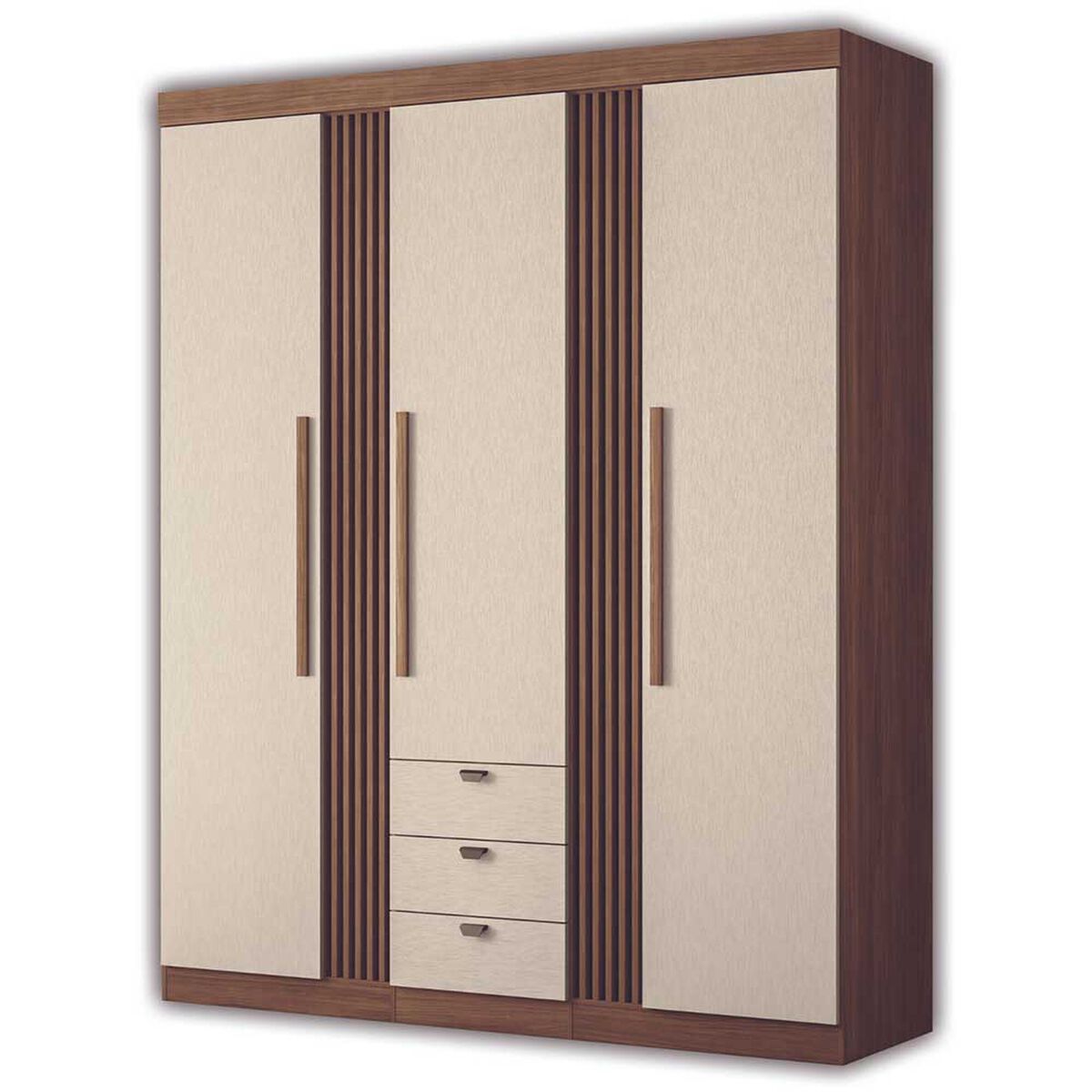 Clóset Onessta Aurora 3 Puertas 3 Cajones Jatoba Arena