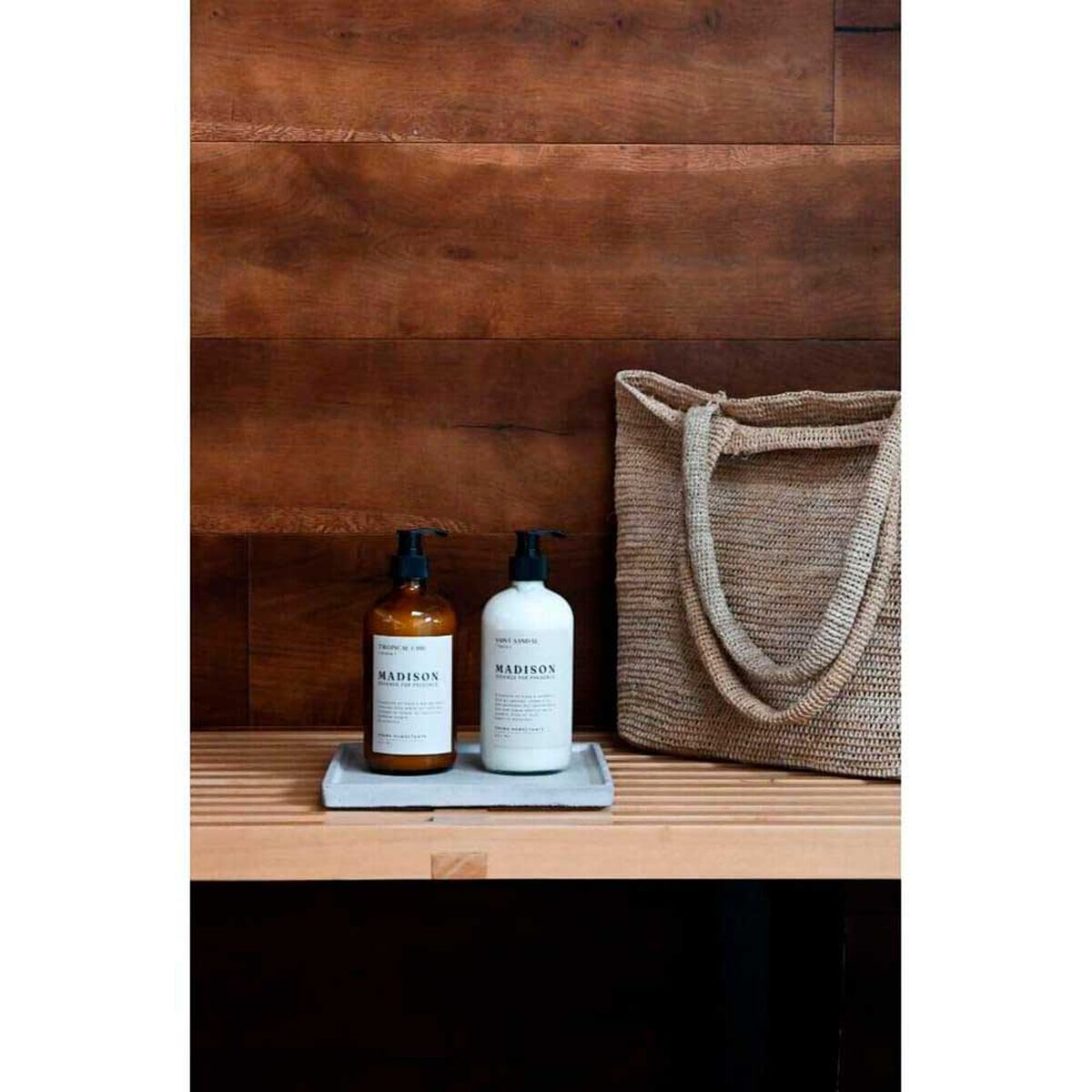 Crema Humectante 500 Ml Black Cedar &Aacute;mbar Madison