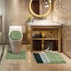 Set 3 Accesorios de Baño Modalfo Bañomi Verde