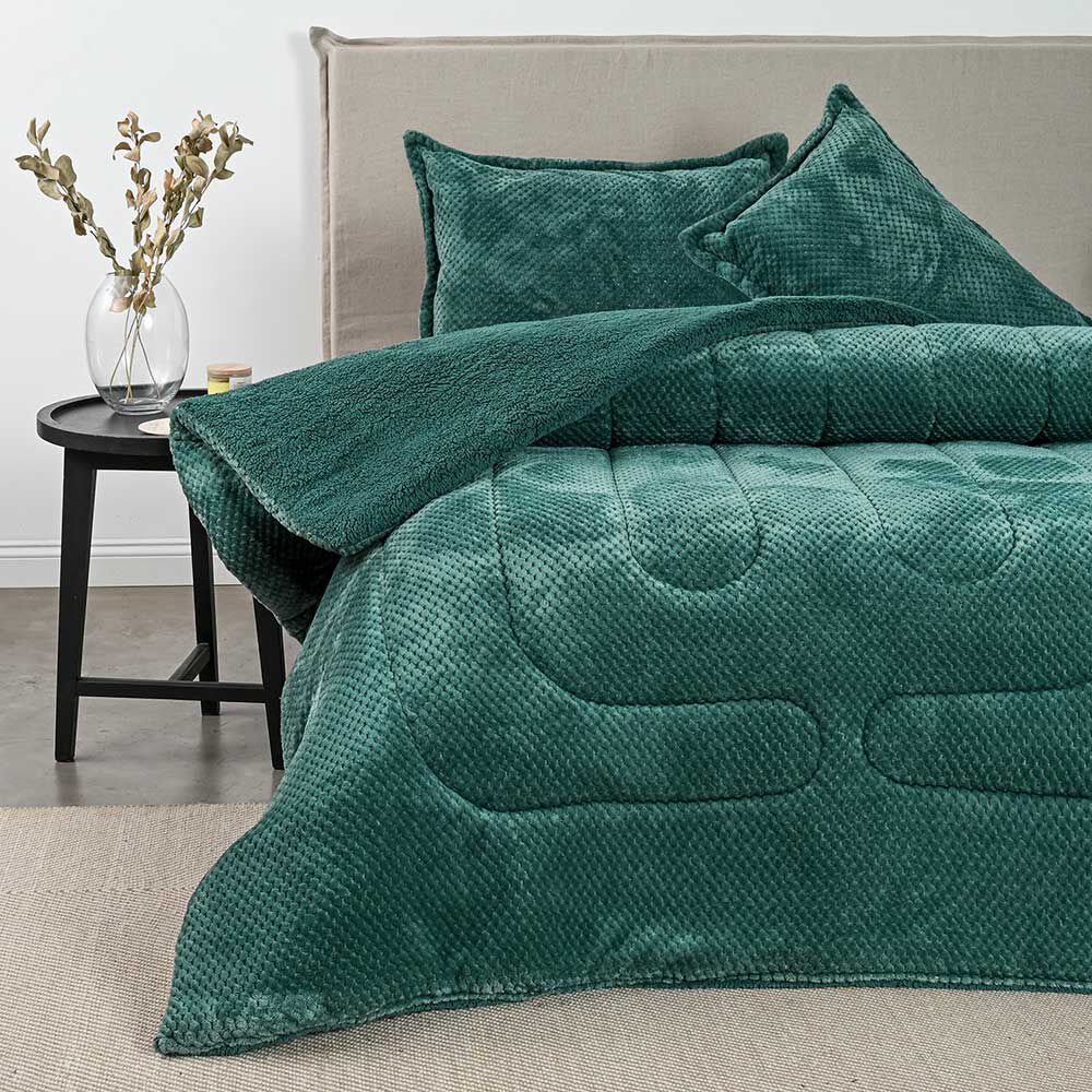 Plumón Sherpa American Family 2 Plazas Jade