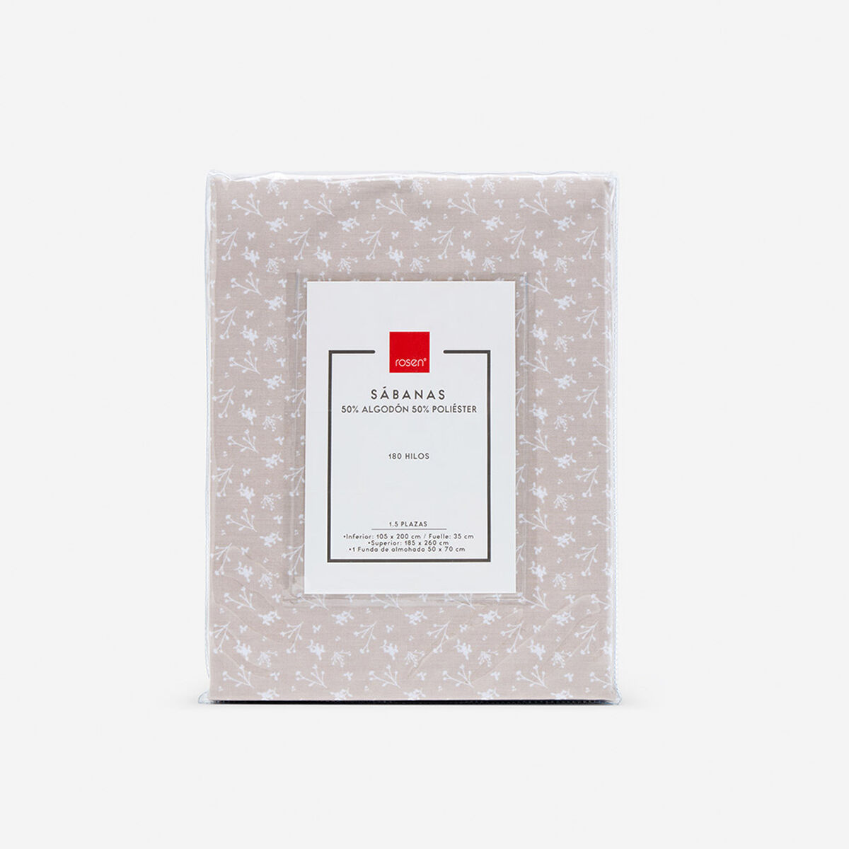 Juego de S&aacute;banas Rosen 1,5 Plazas Miniprint Hatvan