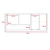 Mueble de Cocina Superior TuHome Akita