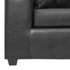 Juego de Living Innovamuebles Kahlo Sofá 3 Cuerpos + Dos Sillones 1 Cuerpo Negro