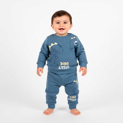 Conjunto Poler&oacute;n+Buzo Chess Baby