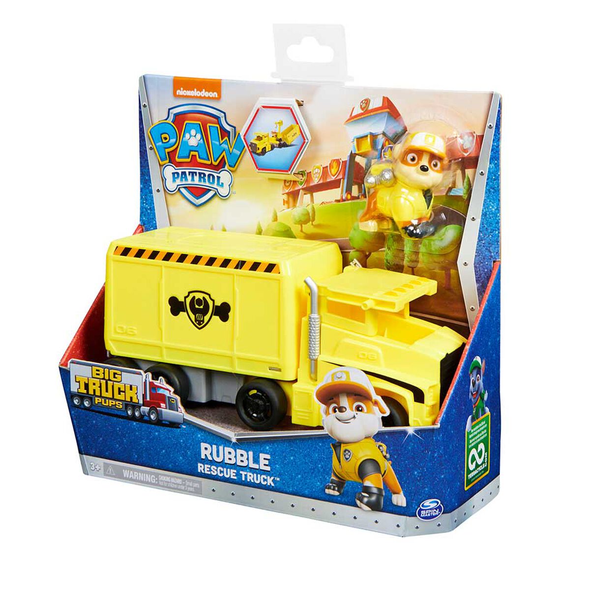 Camión de Rescate Rubble Paw Patrol