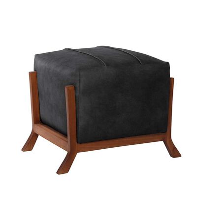 Imagen 1 del producto Pouf Latam Home Marsella Cuero Kentucky Negro