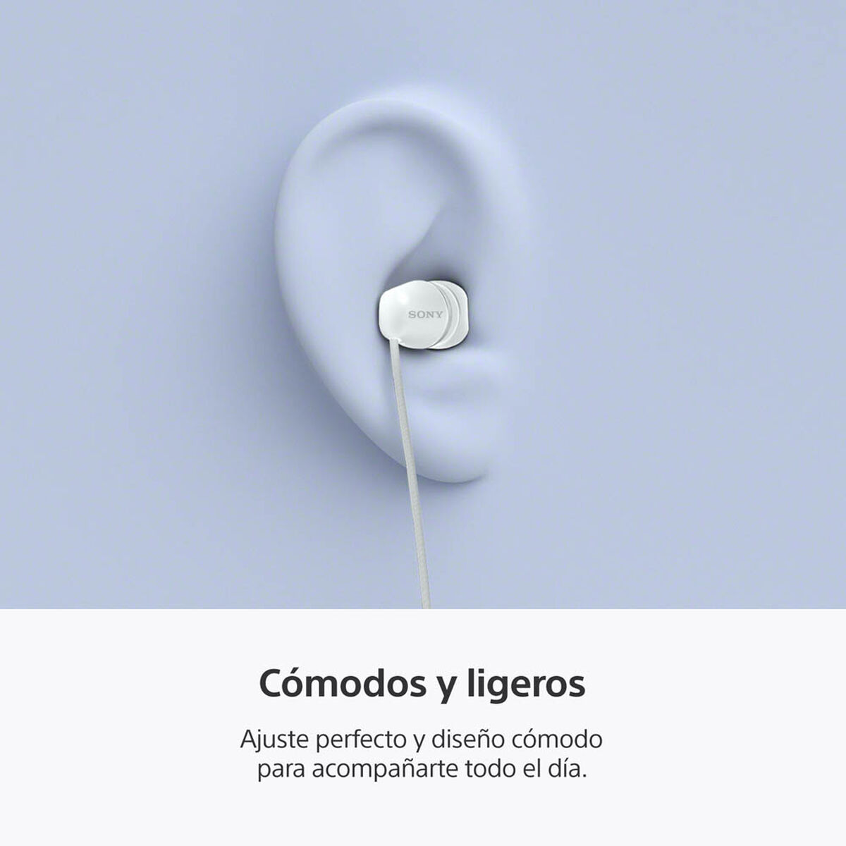 Audífonos In Ear SONY IER-EX15C/WZUC Blanco