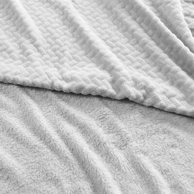 Imagen 2 del producto Frazada de Poliéster Mashini 2 Plazas Liso Gris