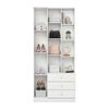 Closet Home Mobili Karla 2 Puertas 3 Cajones Blanco