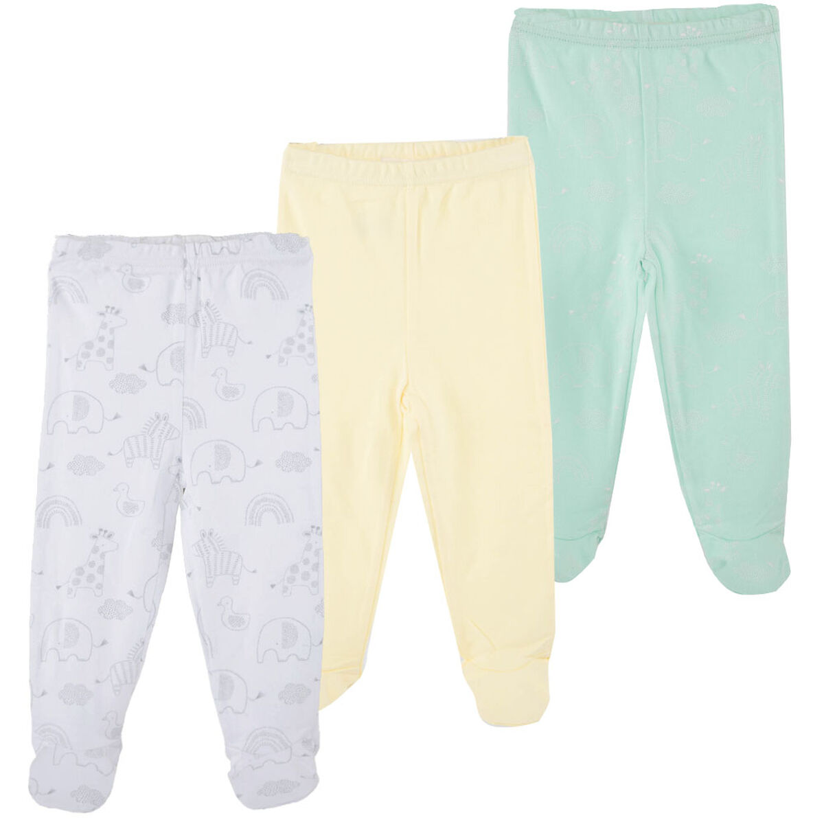 Pack 3 Ballerina de Algodón Bebo Chess Baby
