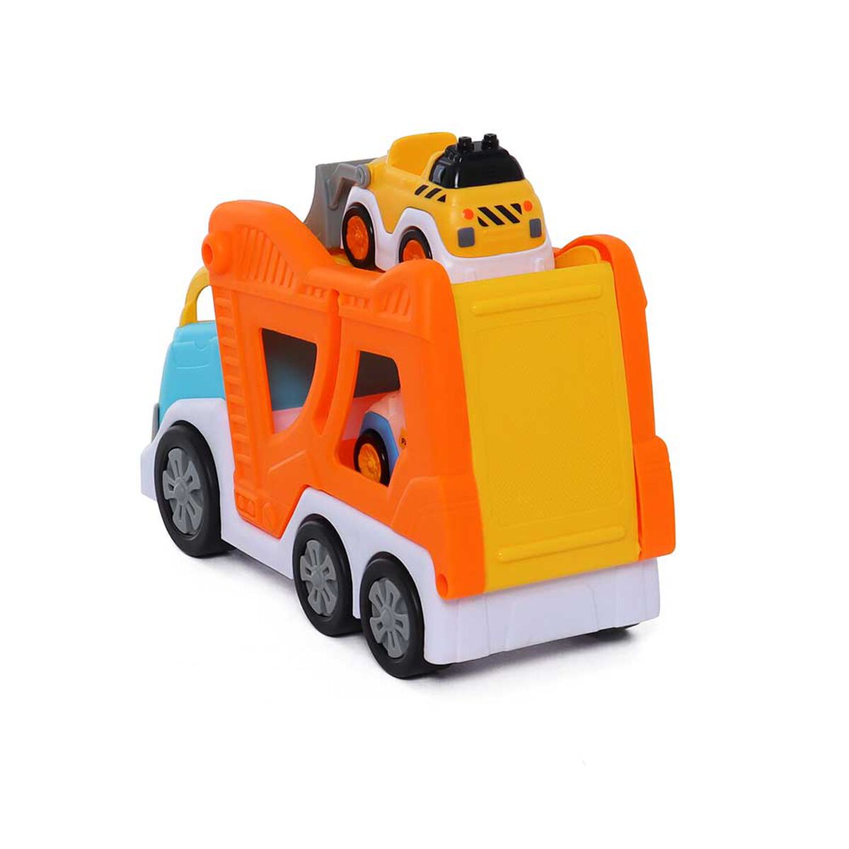 Camión Transportador con 2 Autos y Figura My Little Kids