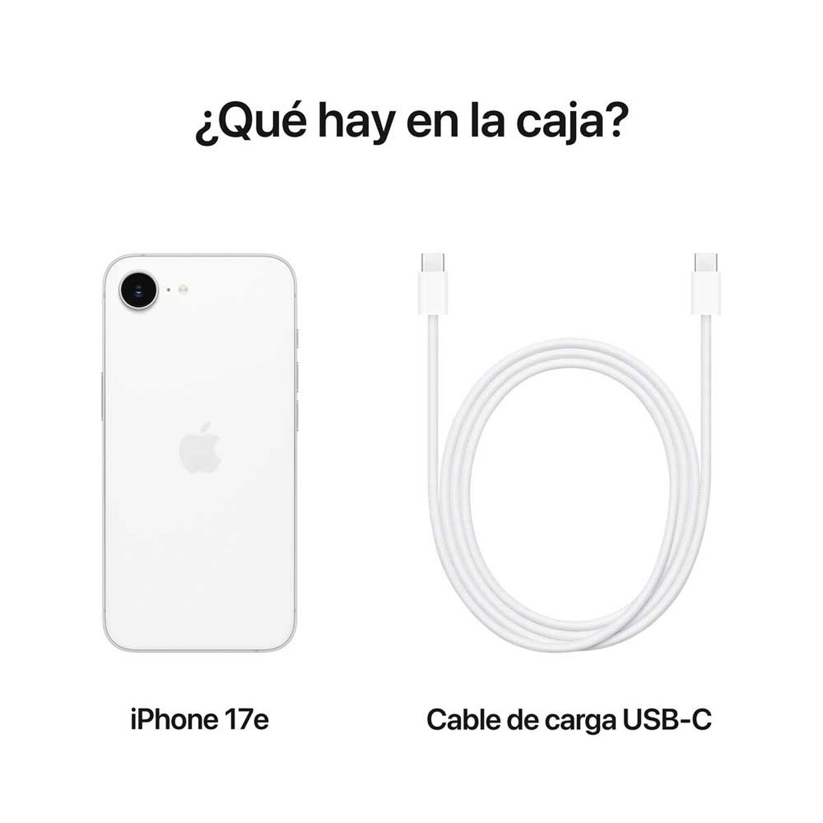 Apple iPhone 17e 5G 256 GB 6,1" White