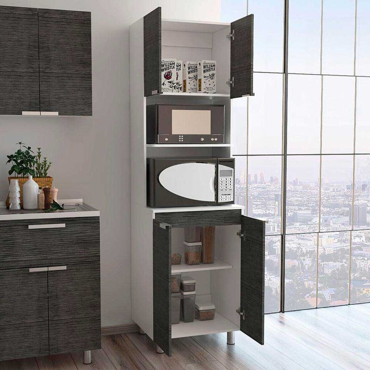 Mueble Microondas Tuhome Fendi