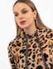 Polerón Hoodie Peludo Mujer Fiorucci
