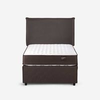 Cama Nido Rosen 1,5 Plazas New Ergo T + Respaldo Maurice Chocolate