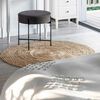 Alfombra Atmosphera Yute Redonda 120cm