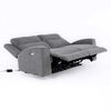 Sofá Reclinable Eléctrico Daniels KM807SPWGR 2 Cuerpos Gris