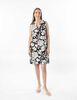 Vestido Lino Midi Sin Mangas Mujer Portman Club