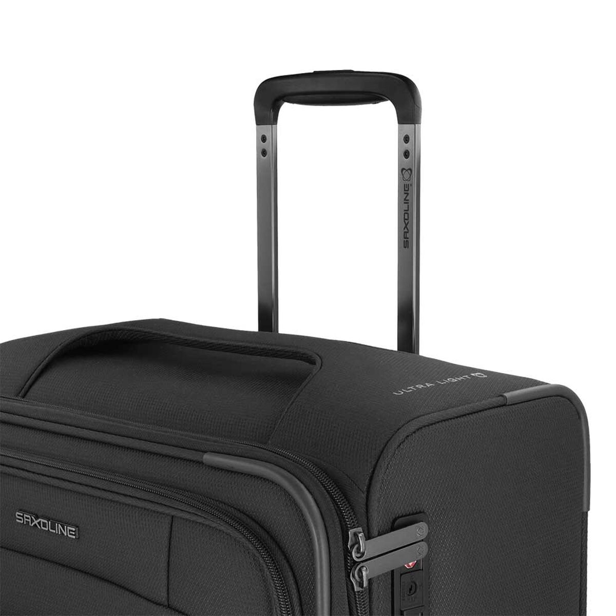Maleta Saxoline Airshock 4SX Negro 72 lt M