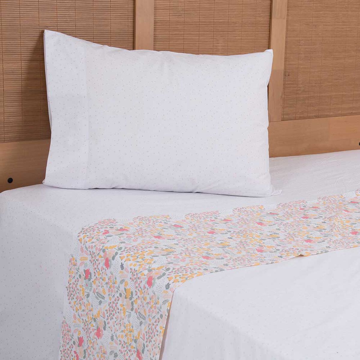 Juego de Sábanas Estampado Mashini 180 Hilos 1,5 Plazas Garden