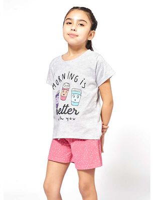 Imagen 1 del producto Pijama de Algodón Niña Kayser Gris