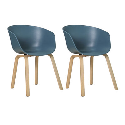 Imagen 2 del producto Pack 2 Sillas Vekkahome Olympic Azul