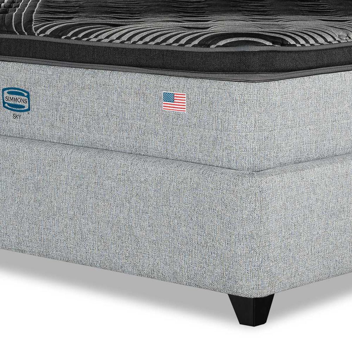 Cama Europea Simmons King Sky 210 cm