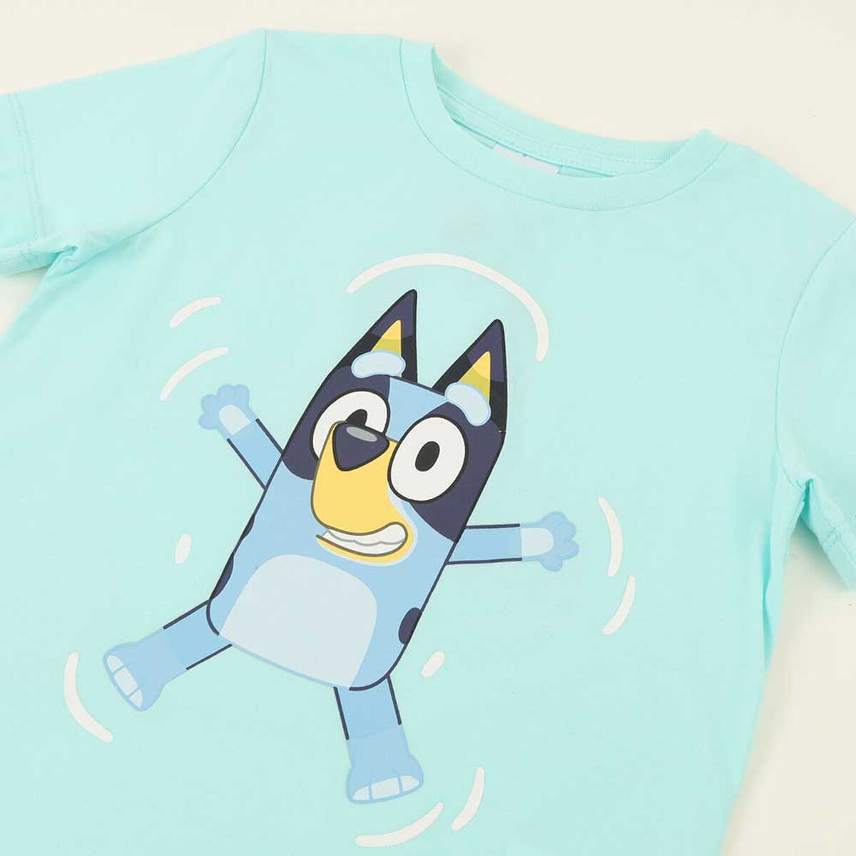 Polera Manga Corta Niño Bluey